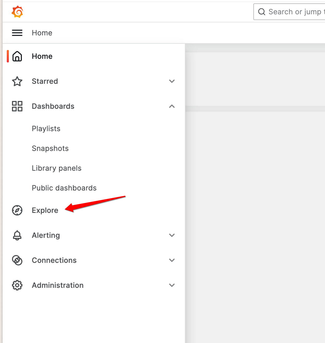 Grafana Explore